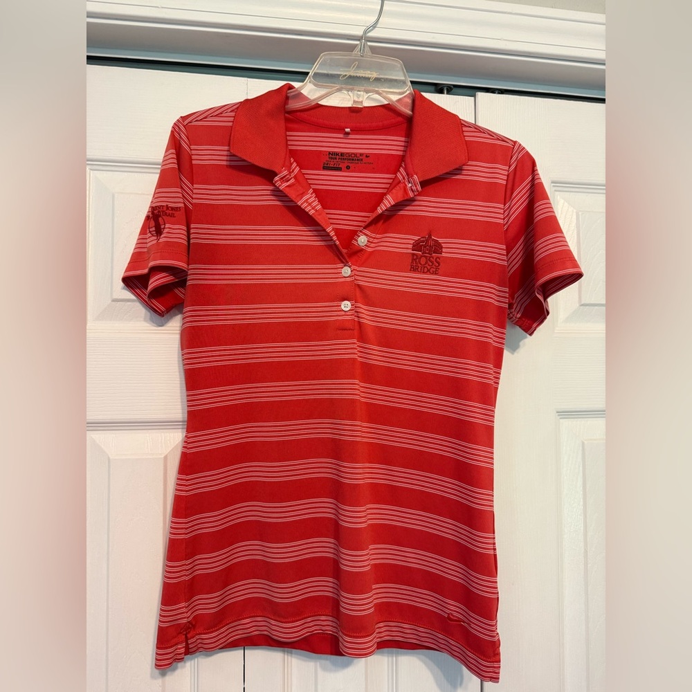 Nike Golf Dri-Fit Striped Polo Shirt